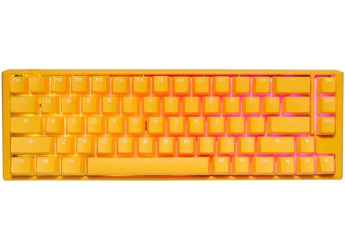 Ducky One 3 SF Yellow klawiatura Gaming USB Niemiecki Żółty