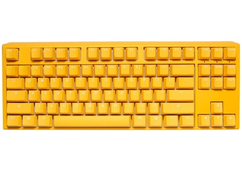 Ducky One 3 Yellow TKL klawiatura Gaming USB Niemiecki Żółty