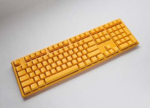 Ducky One 3 Yellow klawiatura Gaming USB Niemiecki Żółty