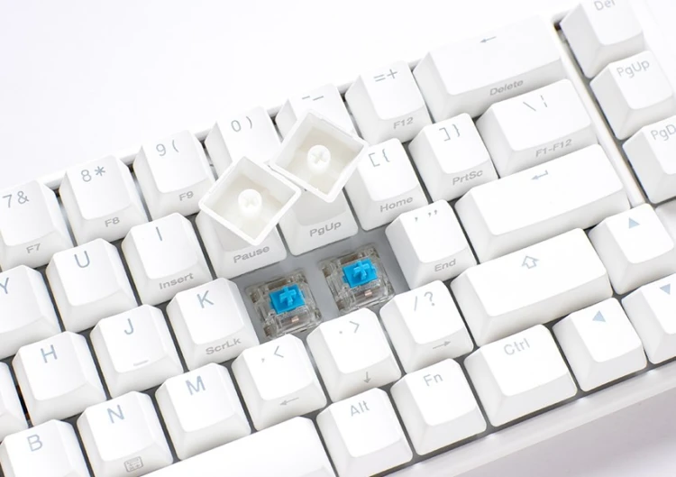 Ducky One 3 Classic Pure White SF klawiatura Gaming USB Niemiecki Biały