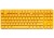 Ducky One 3 Yellow TKL klawiatura Gaming USB Niemiecki Żółty