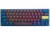 Ducky One 3 Daybreak Mini klawiatura Gaming USB Niemiecki Czarny, Niebieski, Zielony