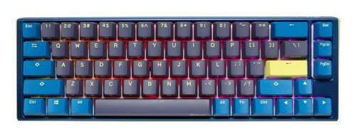 Ducky One 3 SF DayBreak klawiatura Gaming USB US English Czarny, Niebieski