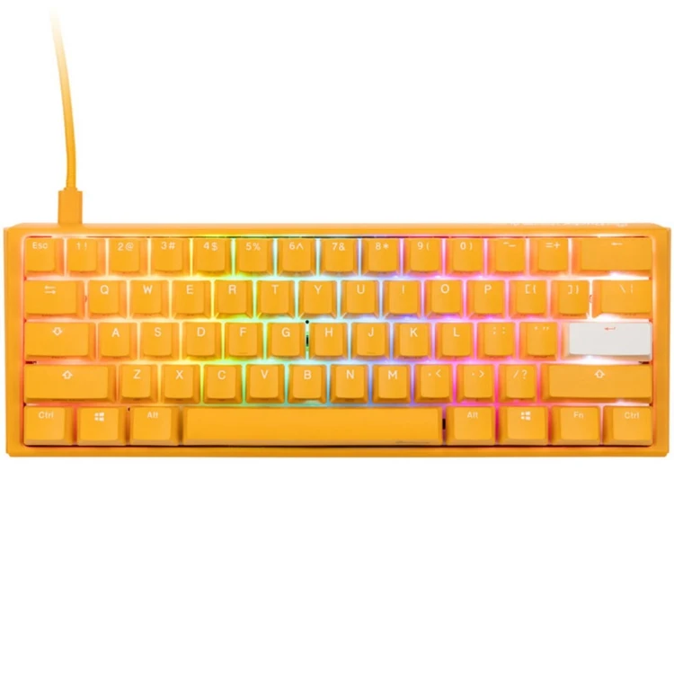 Klawiatura gamingowa Ducky One 3 MINI Yellow GATA-1746 RGB LED - MX-Clear (US)