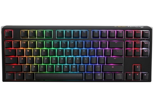 Ducky One 3 Classic TKL klawiatura Gaming USB US English Czarny, Biały