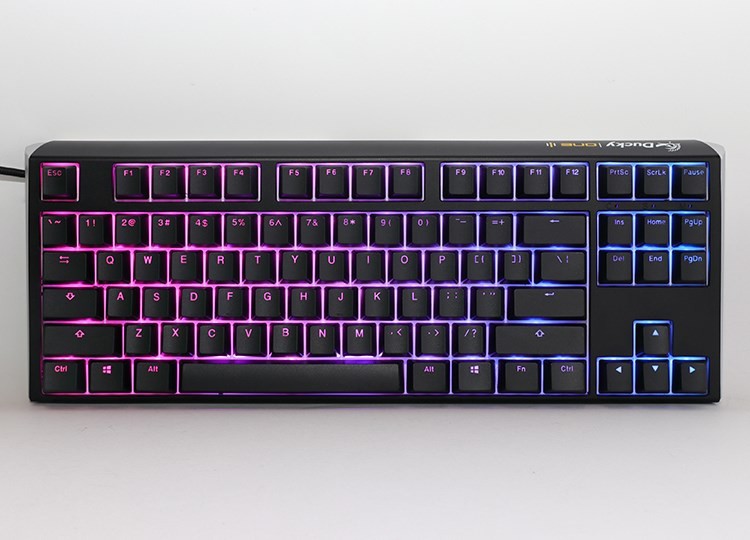 Ducky One 3 Classic TKL klawiatura Gaming USB US English Czarny, Biały