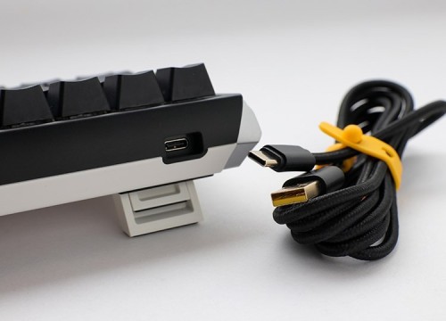 Ducky One 3 Classic Mini klawiatura Gaming USB US English Czarny, Biały