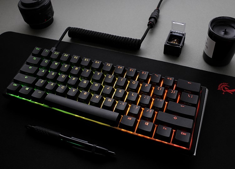 Ducky One 3 Classic Mini klawiatura Gaming USB US English Czarny, Biały