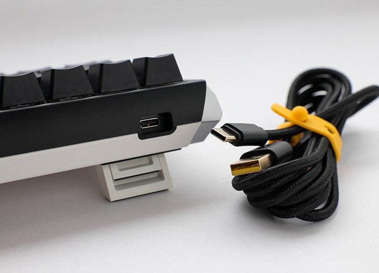 Ducky One 3 Classic Mini klawiatura Gaming USB US English Czarny, Biały