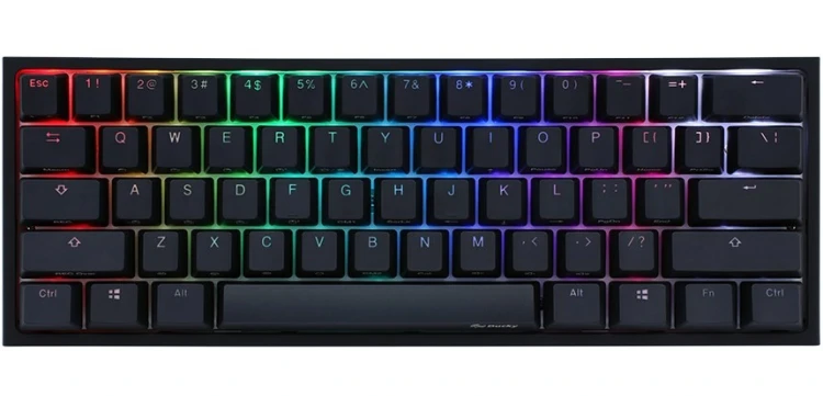 Ducky One 2 Pro Mini klawiatura Gaming USB QWERTY US English Czarny