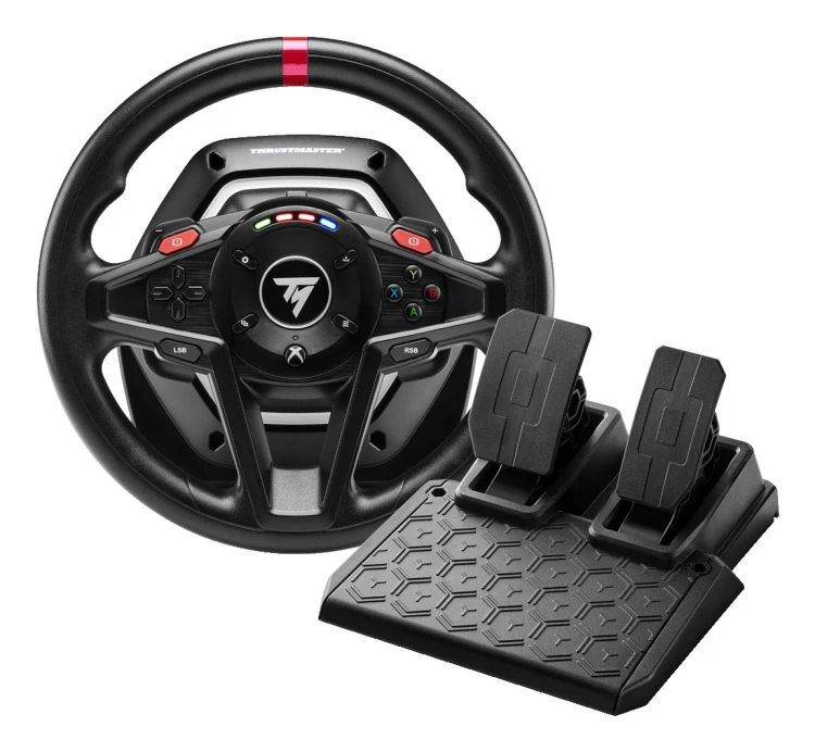 Thrustmaster T128 Shifter Pack, Kierownica + Pedały, PC, Xbox, Przycisk hamulca ręcznego, Przycisk View, Przycisk ustawień, Przyciski kierunkowe, Przy