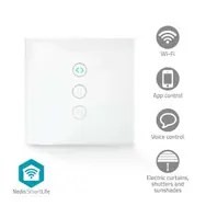 Nedis WIFIWC10WT inteligentny dom - nadajnik Przewodowy i Bezprzewodowy Do zawieszenia na ścianę WWAN