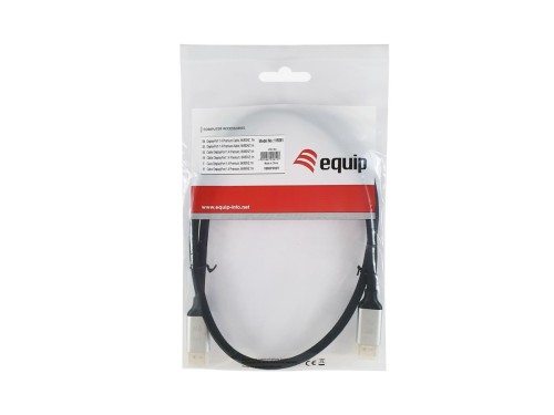 Equip 119266 kabel DisplayPort 10 m Czarny