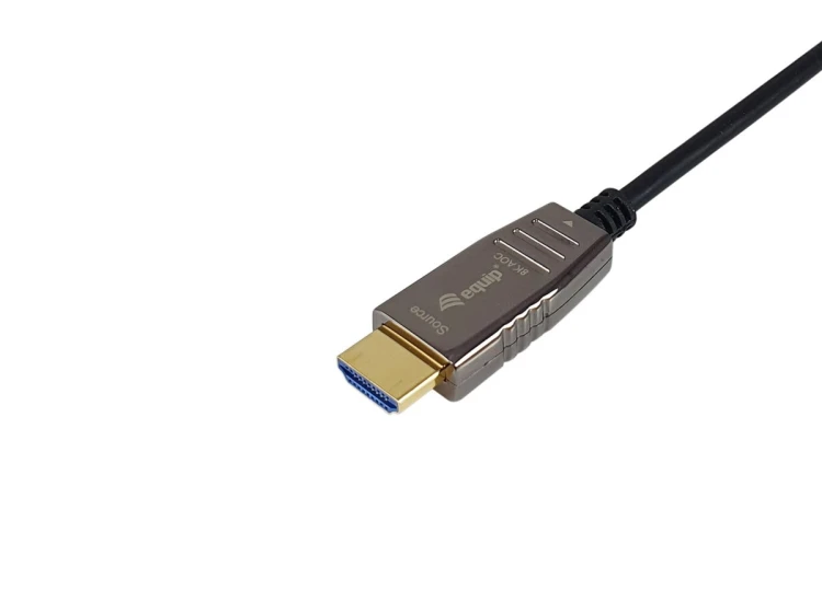 Ultra High Speed - Kabel HDMI z Ethernetem - HDMI męski na męski HDMI - 50,0 m - Aktywny kabel optyczny (AOC), obsługa 8K 60 Hz