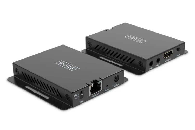 Digitus Zestaw przedłużacza HDMI, 4K/120Hz, 30 m