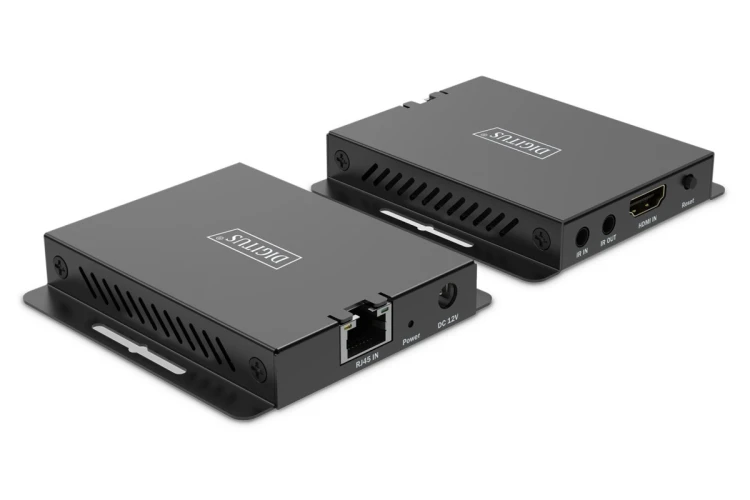 Digitus Zestaw przedłużacza HDMI, 4K/120Hz, 30 m