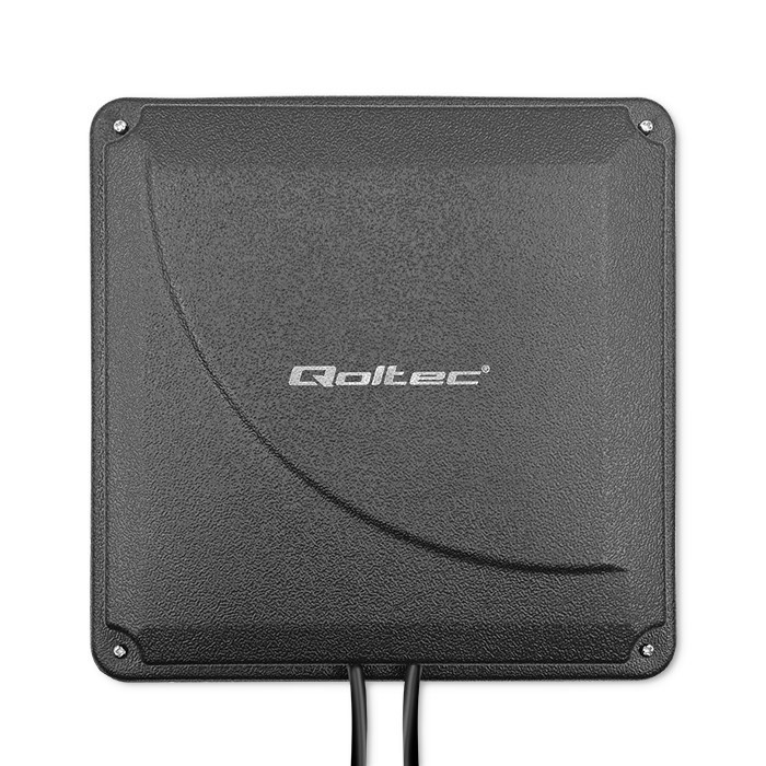 Qoltec Antena 4G LTE DUAL MIMO booster 35dBi 50W 2xSMA męski (57041)