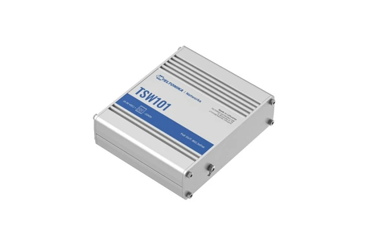 Teltonika TSW101 Gigabit Ethernet (10/100/1000) Obsługa PoE Metaliczny