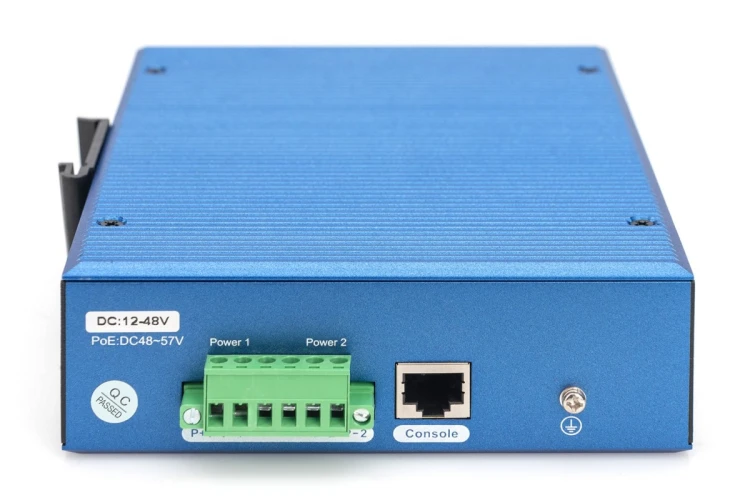 Przemysłowy 8+4 10G SFP Port L2+ Gigabit Ethernet POE Switch 8 x GE RJ45 + 4 x 10G SFP Port