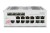 Digitus 8-portowy przełącznik sieciowy Gigabit Ethernet PoE, przemysłowy, zarządzany L2, 4 SFP Uplink
