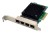 Karta sieciowa przewodowa Quad-RJ45 2.5GbE PCI Express 2.1 Chipset: RTL8125B+ASM1806