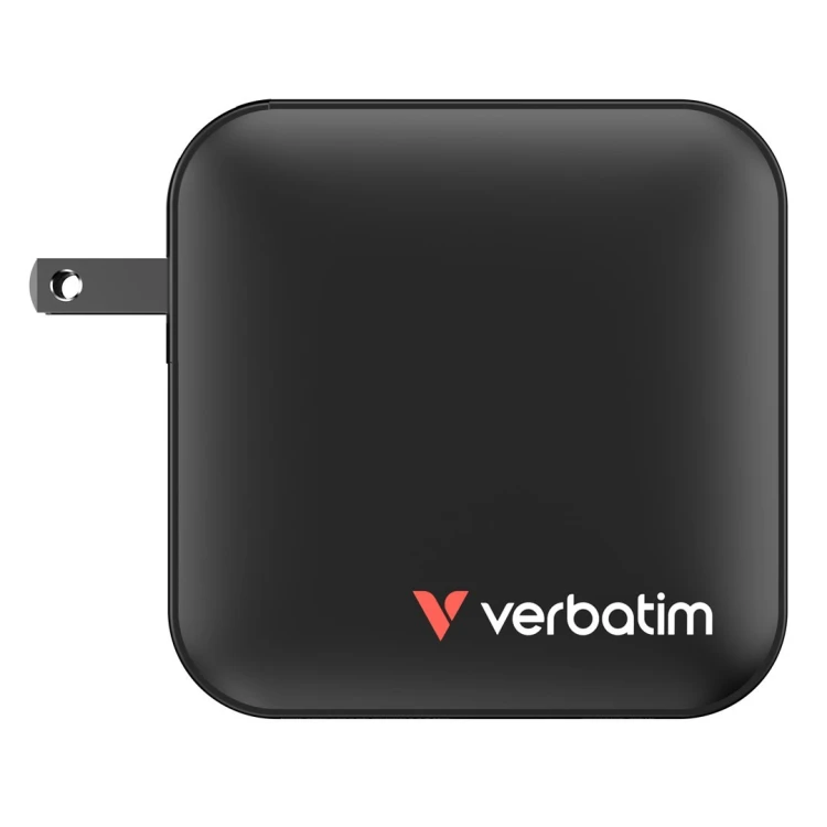 ładowarka Verbatim Mini GaN 165W 3xUSB-C 1xUSB-A US/EU/UK