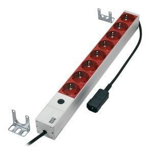 Listwa zasilająca MicroConnect 8-portowa 19" 1U
