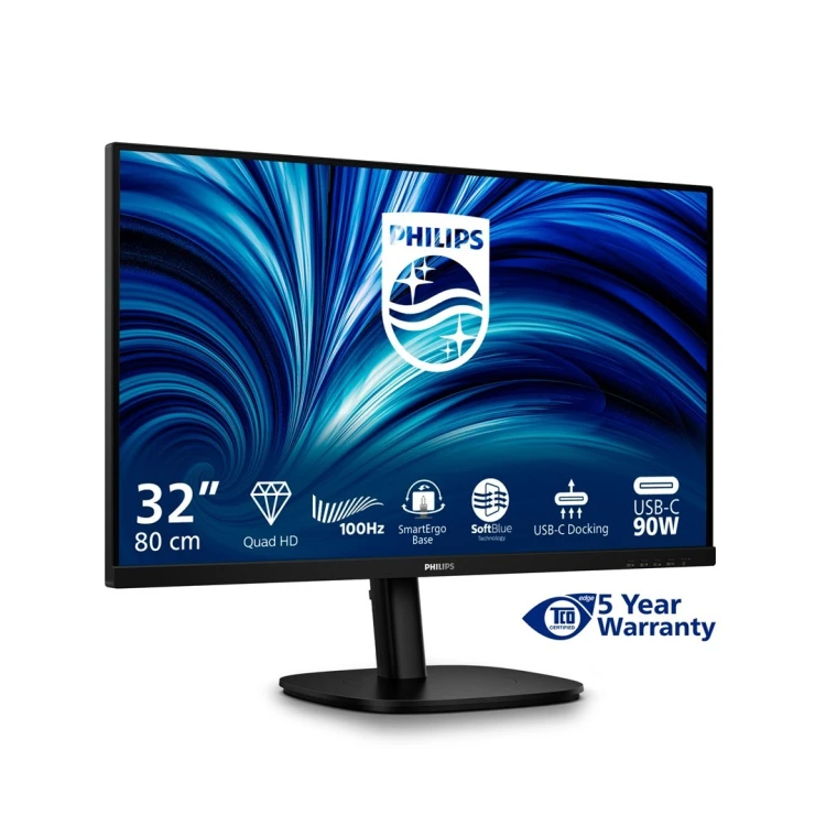 Monitor Philips 80.0cm (31.5") 32B2U3601 16:09 HDMI+DP+USB-C