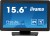 Monitor IIYAMA T1633MSC-B1 15.6inch PCAP Full HD Bezel Free Front 10P Touch 385cd/m2 HDMI DP USB Interface HUB 2x2.0 Speakers