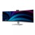 Philips 49B2U6900CH/00 monitor komputerowy 124 cm (48.8") 5120 x 1440 px Dual QHD LCD Czarny