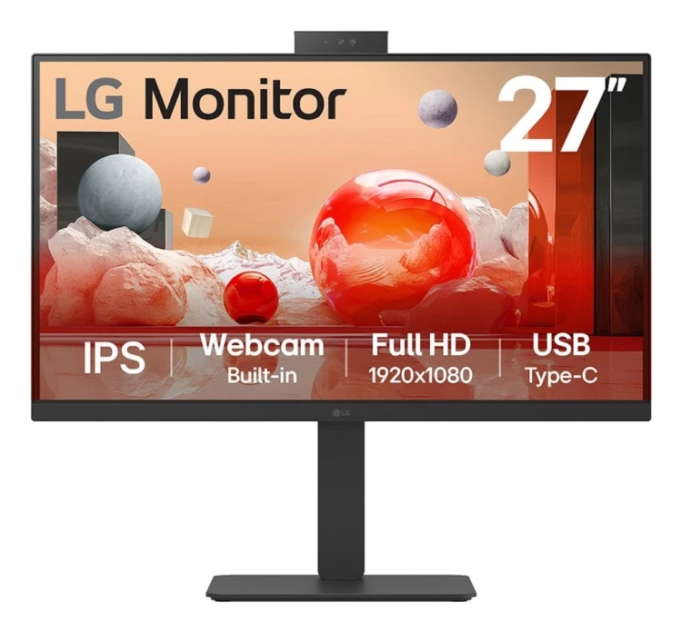 Monitor LG 27" 27BA850-B Full HD HDMI DP DaisyChain IPS 16:9