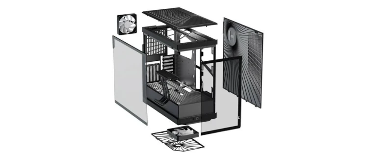 HYTE Y40 Midi Tower Czarny