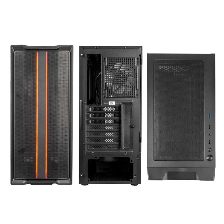 Obudowa Kolink Inspire K12 ARGB Midi-Tower - czarny