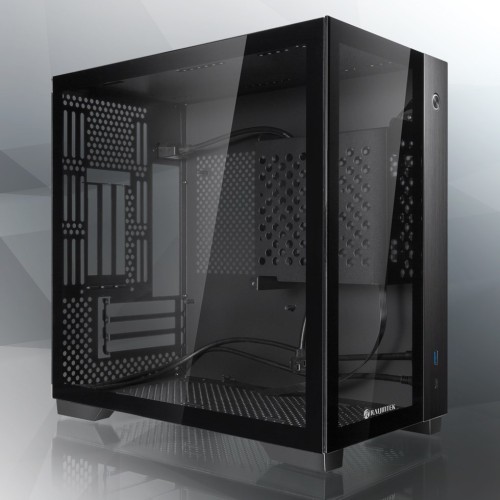 RAIJINTEK PAEAN Mini Mini Tower Czarny