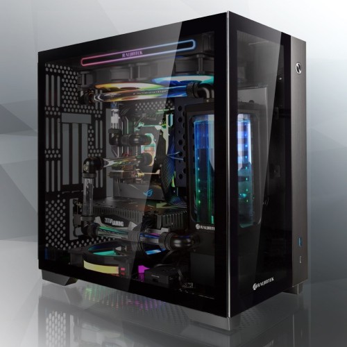 RAIJINTEK PAEAN Mini Mini Tower Czarny