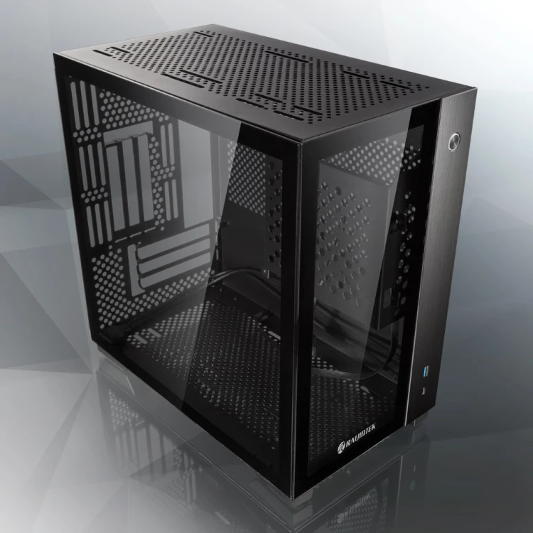 RAIJINTEK PAEAN Mini Mini Tower Czarny