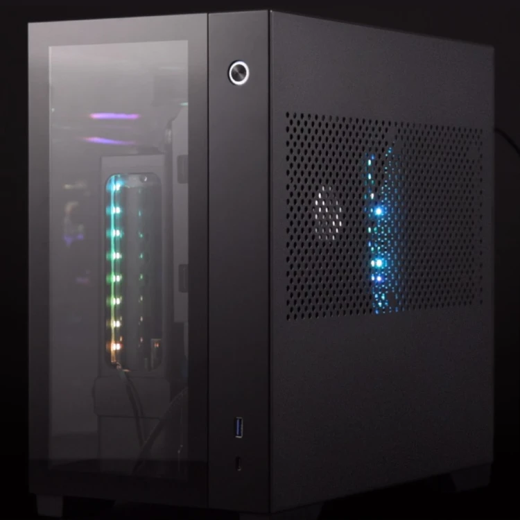 RAIJINTEK PAEAN Mini Mini Tower Czarny
