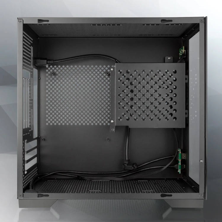 RAIJINTEK PAEAN Mini Mini Tower Czarny