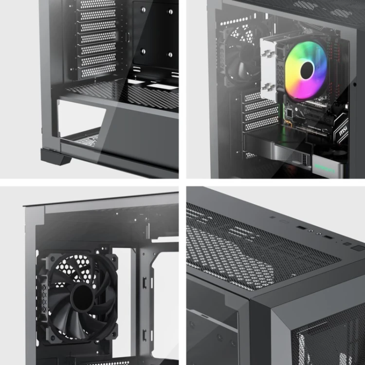 Obudowa Xilence Gehäuse Xilent x aRGB XG151 - Mini wieża - ATX