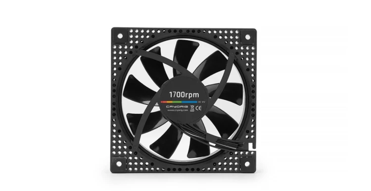 CRYORIG Crona S Uniwersalne Wentylator 12 cm Czarny 3 szt.