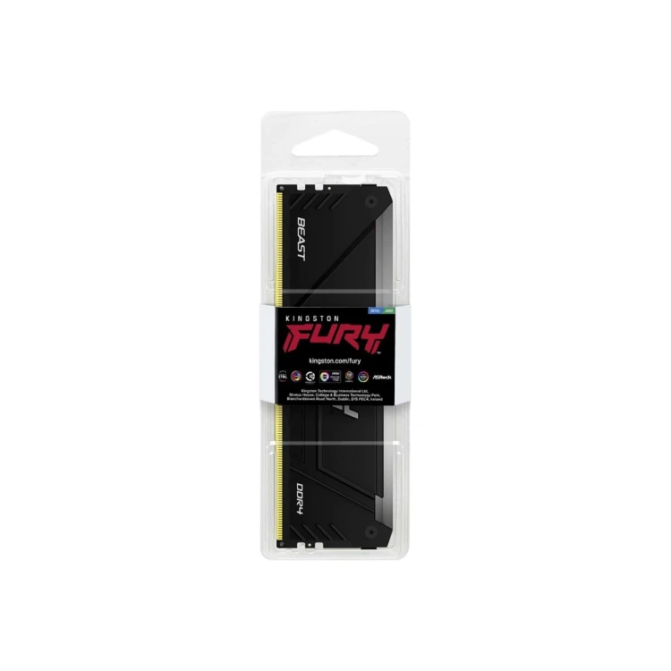 Kingston Technology FURY Beast RGB moduł pamięci 16 GB 1 x 16 GB DDR4 3200 MT/s 288-pin DIMM