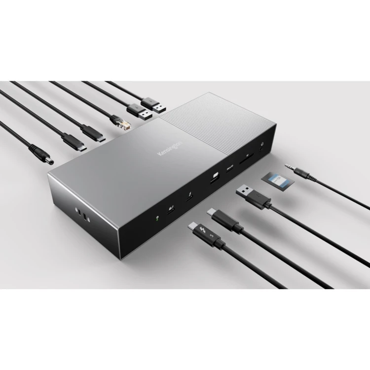 Kensington Stacja dokująca SD5000T5 EQ Thunderbolt 5 z potrójnym 4K i PD 140 W — Windows/macOS