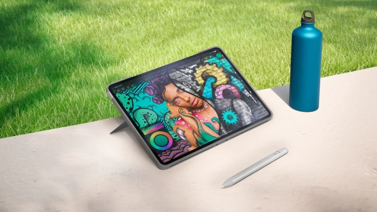 Klawiatura Logitech Combo Touch iPad Air — QWERTZ