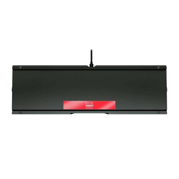 Klawiatura do gier Cherry Xtrfy MX 3.1, port USB, przełącznik kluczykowy Cherry MX2A BROWN, układ DE, aluminiowa obudowa