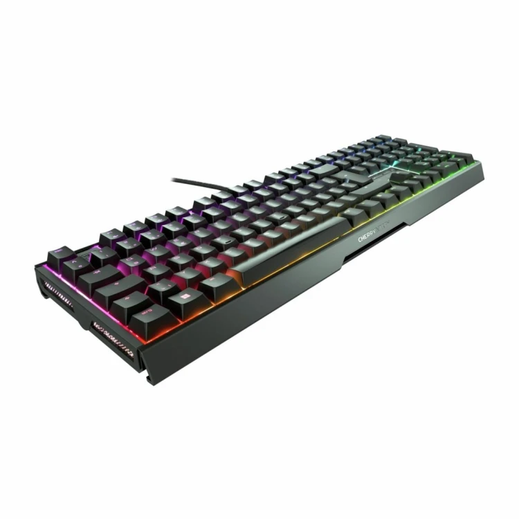 Klawiatura do gier Cherry Xtrfy MX 3.1, port USB, przełącznik kluczykowy Cherry MX2A BROWN, układ DE, aluminiowa obudowa