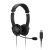 Kensington K33065WW słuchawki/zestaw słuchawkowy Przewodowa Opaska na głowę Biuro/centrum telefoniczne USB Typu-A Czarny