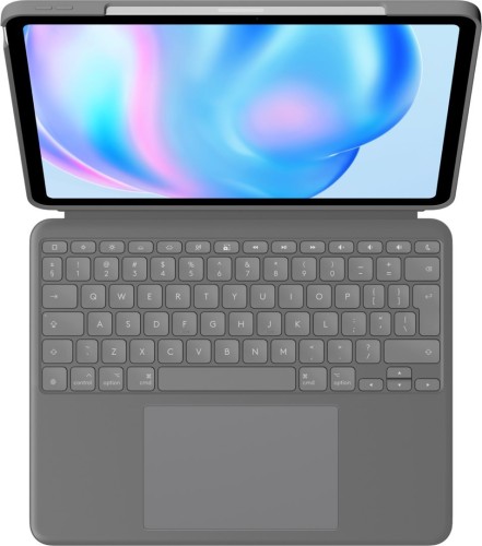 Logitech Combo Touch do iPada Air (M2/M3), iPad Air (5. generacji) - SZARY - AMERYKAŃSKI