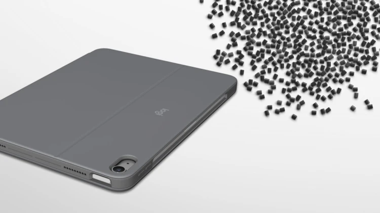 Logitech Combo Touch do iPada Air (M2/M3), iPad Air (5. generacji) - SZARY - AMERYKAŃSKI