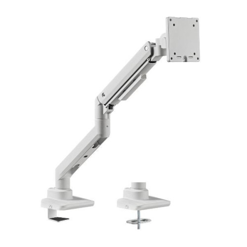 Wspornik biurka Equip 17"-49"/1TFT 180° Sprężyna gazowa 20Kg biały detaliczny