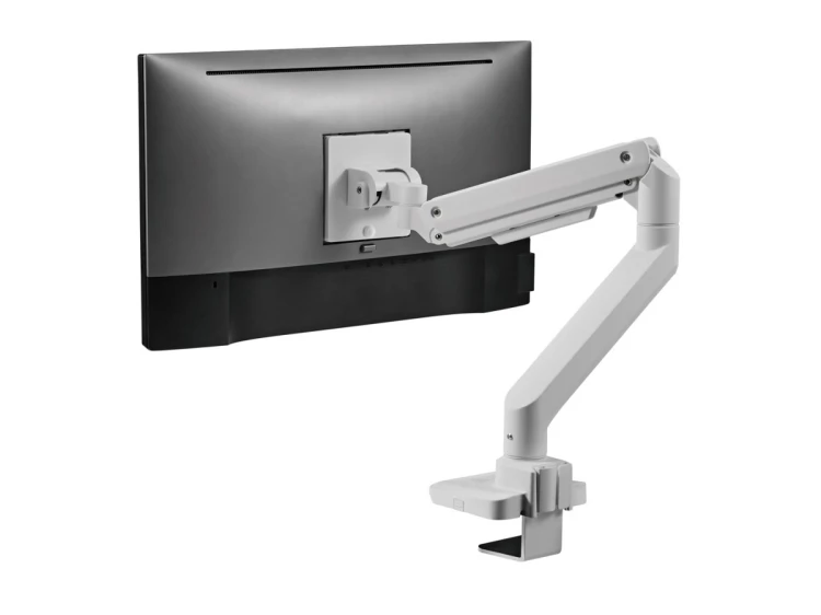 Wspornik biurka Equip 17"-49"/1TFT 180° Sprężyna gazowa 20Kg biały detaliczny
